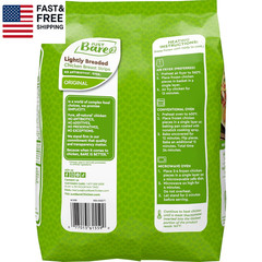 Lightly Breaded Chicken Breast Strips | Fully Cooked | 16G Protein || 1.50 LB