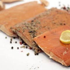 Alaska Smokehouse Jumbo Smoked Salmon (8 Oz), 3Count Variety Pack