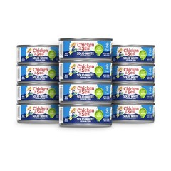 Chicken of the Sea Solid White Premium Albacore Tuna in 5 Ounce (Pack 12)
