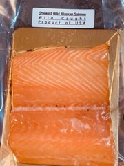 ‼️ SMOKED Wild ALASKAN Salmon ‼️ USA SELLER ‼️ ALASKAN FISH – 5-lb ‼️