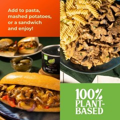 (4 pack) unMEAT Roast Beef Style, 12.7 oz Can