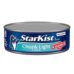 StarKist Chunk Light Tuna in Water, 5 oz Canned Tuna, Pack of 8