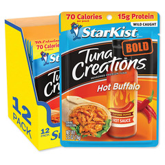 Tuna Creations BOLD Hot Buffalo Style, 2.6 Oz, Pack of 12
