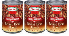 Hormel Mary Kitchen Roast Beef Hash Homestyle 14 oz(Pack of 3)~Exp 8/2026