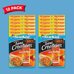 Tuna Creations BOLD Hot Buffalo Style, 2.6 Oz, Pack of 12