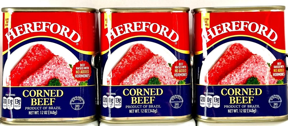 HereFord Corned Beef 12 oz ( Pack of 3 )