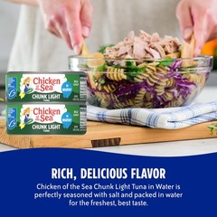 Chicken of the Sea Wild Caught Chunk Light Tuna, 5 Ounce 5 (Pack 10)