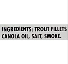 10 Trader Joe’s Smoked Trout Fillets in Oil Skinless 3.9 oz Tin 6 Cans Delicious