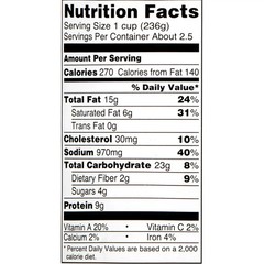 (4 pack) Castleberry’s Chunky Beef Stew, 20 oz Can