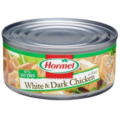 Canned White & Dark Chicken, 12 Pack, 97% Fat Free