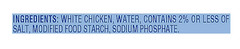 15 Pack Sweet Sue Chunk White Chicken 🍗 in Water, 5 oz Pop Top Cans BB 28-29