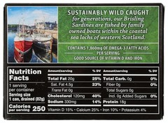 Crown Prince Brisling Sardines, In Olive Oil, 3.75 oz