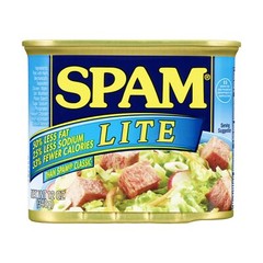 Spam Lite, 12 Ounce Can (Pack of 12)