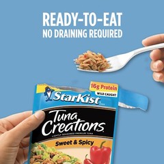StarKist Tuna Creations Sweet Spicy 12 Pack Flavor Fresh 2.6oz Pouches