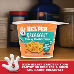 Cheesy Hashbrowns Microwave Cups Quick Breakfasts for Busy Mornings 6 Pack