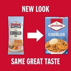 Louisiana Fish Fry Cobbler Mix 10.58 oz Pack of 8