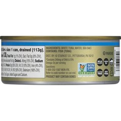 Selects Solid White Albacore Tuna In Water – 4.5 oz Can Pack of 6