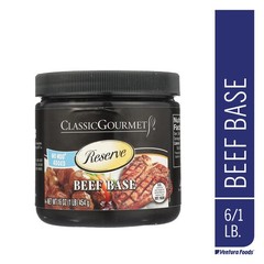 Reserve Beef Base Paste Broth Concentrate Stock & Bouillon 16 Oz Jar