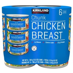 2-Pack Kirkland Signature, Chicken Breast, 12.5 oz, 6-Count
