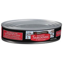 Sardines in Tomato Sauce, 7.5-Ounce Cans (Pack of 12)