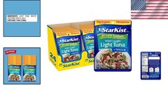 Healthy Reduced Sodium Tuna Pouches – 2.6 oz, 24 Pack, Perfect for Salads