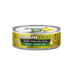 Versatile E.V.O.O. Yellowfin Tuna – Perfect for Salads, Sandwiches, 4.5 Oz Can