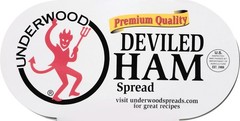 (2 pack) Underwood Deviled Ham Spread, 4.25 oz, 4 Count Cans