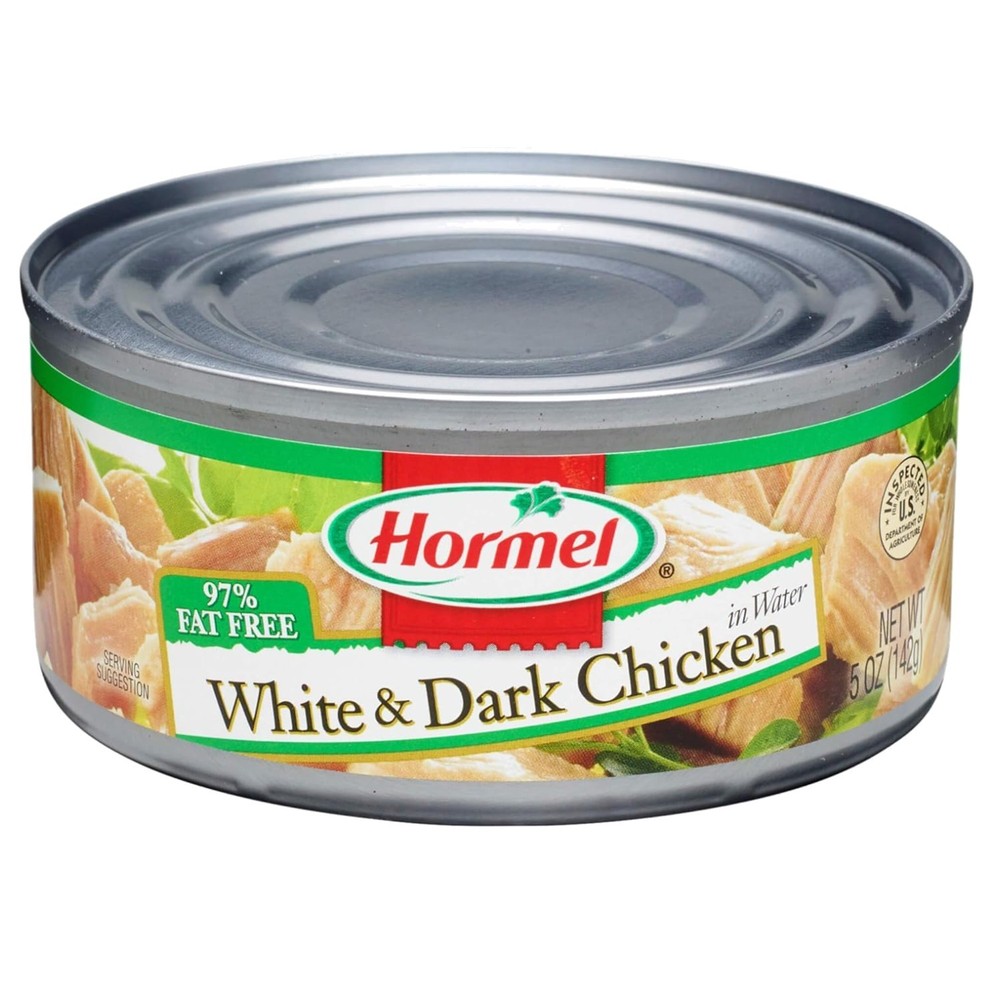 Canned White & Dark Chicken, 12 Pack, 97% Fat Free