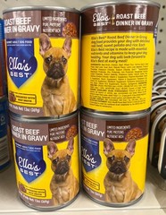 4- Can Roast Beef Dinner In Gravy 13oz Each Can By ELLA’S BEST