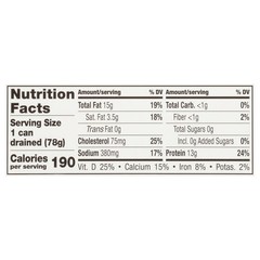 Brunswick Wild Caught Gourmet Brisling Sardines in Extra Virgin Olive Oil Top…
