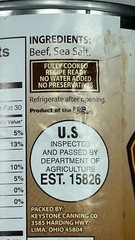 6 Canned Ground Beef 🇺🇸 USA Made Keystone Meat 14 Oz Ex 10/2029 Emergency Food