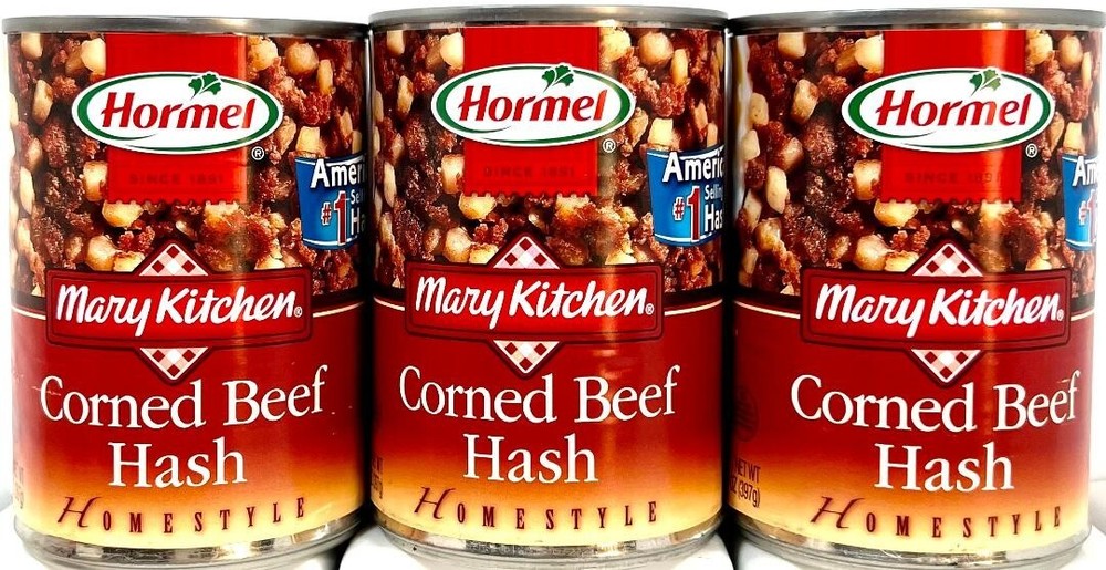 Hormel Mary Kitchen Corned Beef Hash 14 oz ( Pack of 3 ) ~Exp 5/2026
