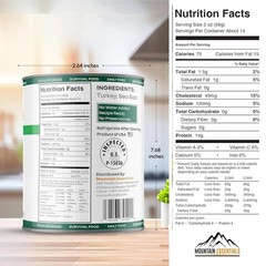 Versatile 28 Oz Canned Turkey – Gourmet Meal Solution with 5- Shelf Life
