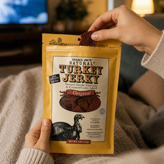 2 Pack Trader Joe’s Natural Turkey Jerky Original 4oz