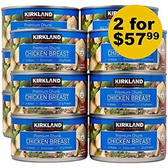 Kirkland Signature Chicken Breast, 12.5 oz – 6 count (Pack of 2) | total 12 coun