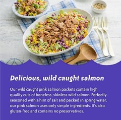 Chicken of the Sea Premium Skinless & Boneless Pink Salmon, 2.5 oz. (Pack of 12)