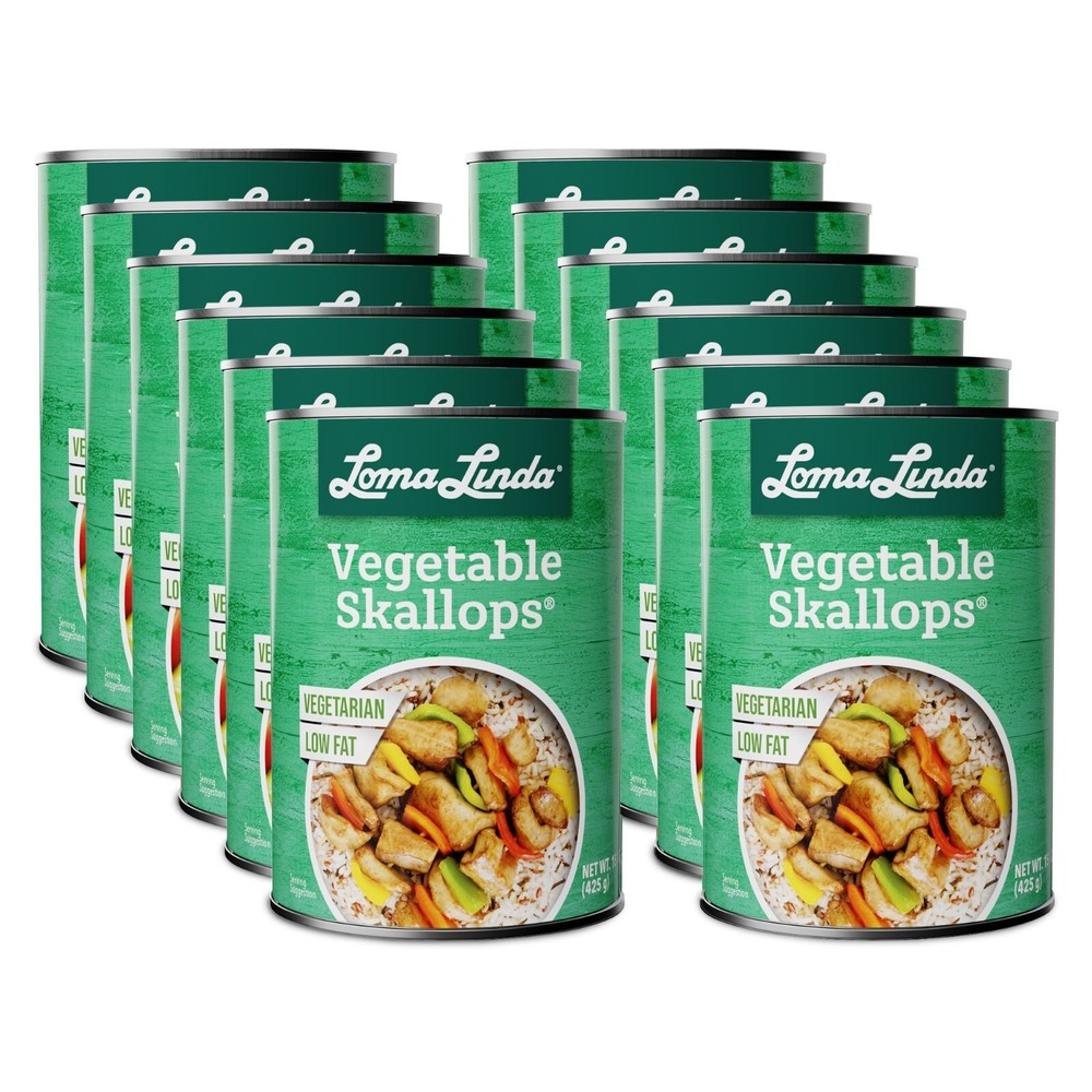 Loma Linda – Vegetable Skallops (15 oz.) – Plant Bases Vegetarian