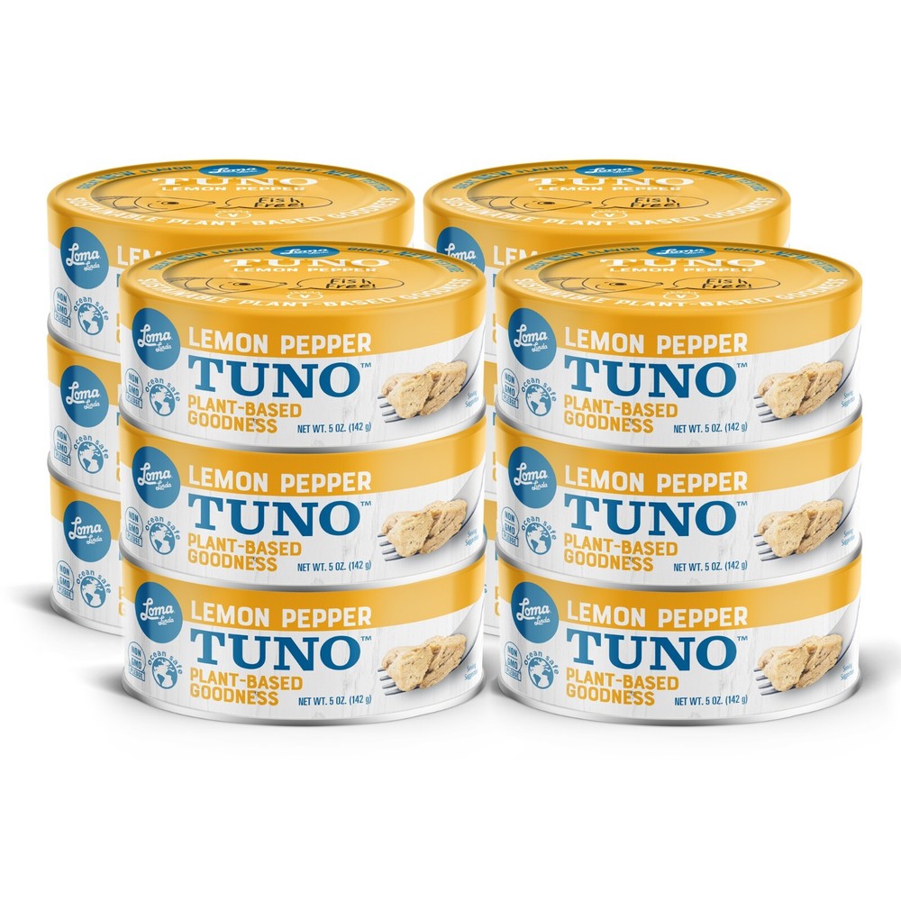 Loma Linda – Lemon Pepper Tuno (5 oz.) – Fishless Tuna – Vegan