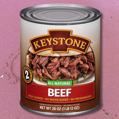Keystone All Natural Beef, 28 oz Can