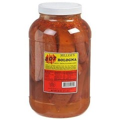 Miller’s Hot Bologna, 56 oz. deluxe jumbo jar