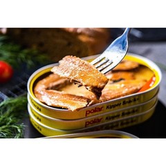 (6 pack) Smoked Boneless Herring Kipper Snacks, 3.53 oz