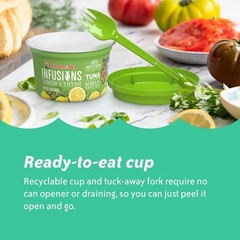 Chicken of the Sea Infusions Tuna, 2.8 Ounce Cups (Pack 6)