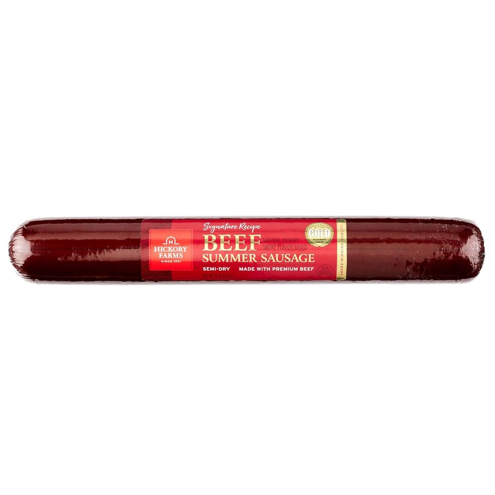Salchicha De Verano De Carne Exclusiva, Tamano Fiesta, 26 Onzas | Ideal Para Sn