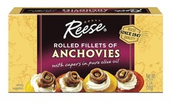 Pack of 10 Rolled Anchovies in Olive Oil – 2 Ounce Tins for Gourmet Cooking