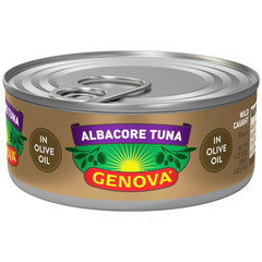 Premium Albacore Tuna in Olive Oil, 5 Ounce Cans (Pack of 12), Wild Caught Canne