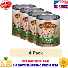 [HOT SALE] (4 Pack) All Natural Turkey, 28 Oz Can, NEW USA FREE SHIPPING!