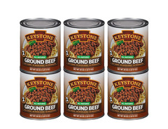 Free Shipping Keystone All Natural Ground Beef, 28 oz Can 3 cans