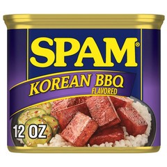 (2 pack) SPAM Korean BBQ Flavored, Shelf Stable, 12 oz Aluminum Can…