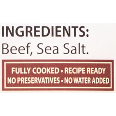 All Natural Ground Beef, 28 oz Can