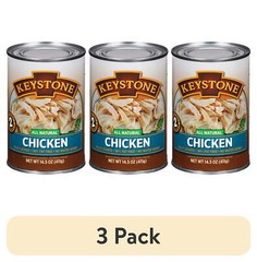 (3 pack) Keystone All Natural Chicken, 14.5 oz Can